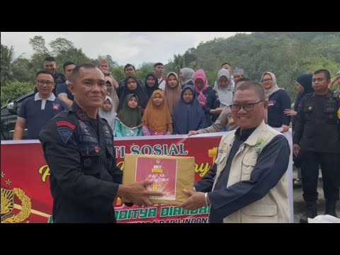 ALUMNI SIP ANGKATAN KE 52 POLDA GORONTALO GELAR BAKTI SOSIAL