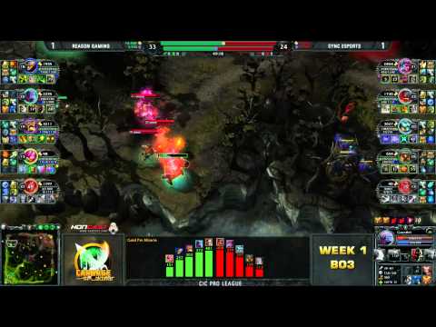 CiC Pro League Cycle 2 Week 1 - Sync vs Rea game 3