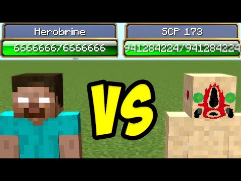 Herobrine vs SCP 173