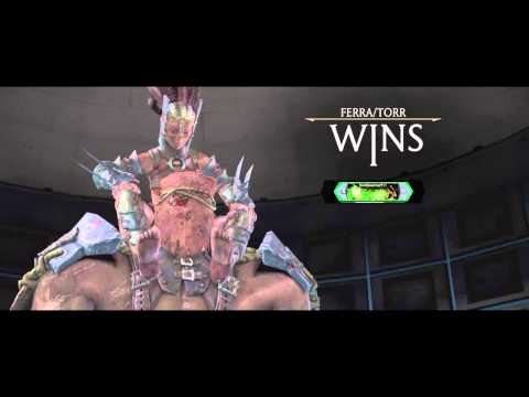 Mortal Kombat X SO ADORABLE When Ferra/Torr wins
