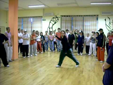 Lezione intensiva Hip Hop 21 Dicembre 08 House con Marilisa
