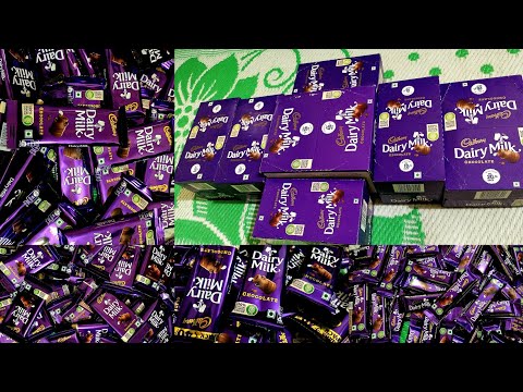 Unboxing Cadbury dairy milk boxes/Rs.5,10,20,40 dairy milks