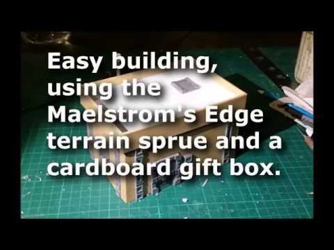 Maelstrom's Edge Terrain Sprue - Giftbox Building