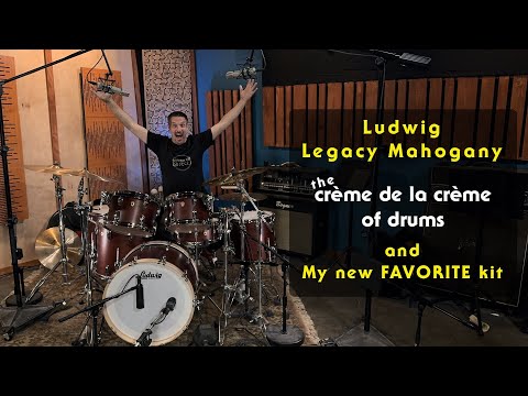 Discovering The New Ludwig Legacy Mahogany Kit!