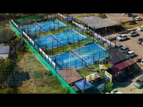 Réunion Padel Club vu du ciel !