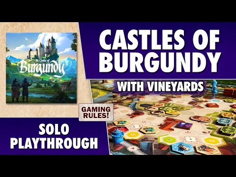 Castles of Burgundy: Special Edition - Solo Playthrough