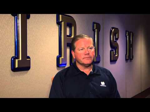 Brian Kelly Interview – Quarterbacks – Aug. 2, 2012 – Notre Dame Football