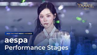 Download lagu [2025 더팩트 뮤직 어워즈] aespa (에스파) 'INTRO   Dirty Work'   'Whiplash'   'Rich Man' @TMA mp3