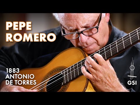 Francisco Tárrega's "Maria (Gavota)" by Pepe Romero on an 1883 Antonio de Torres (ex F. Tárrega)