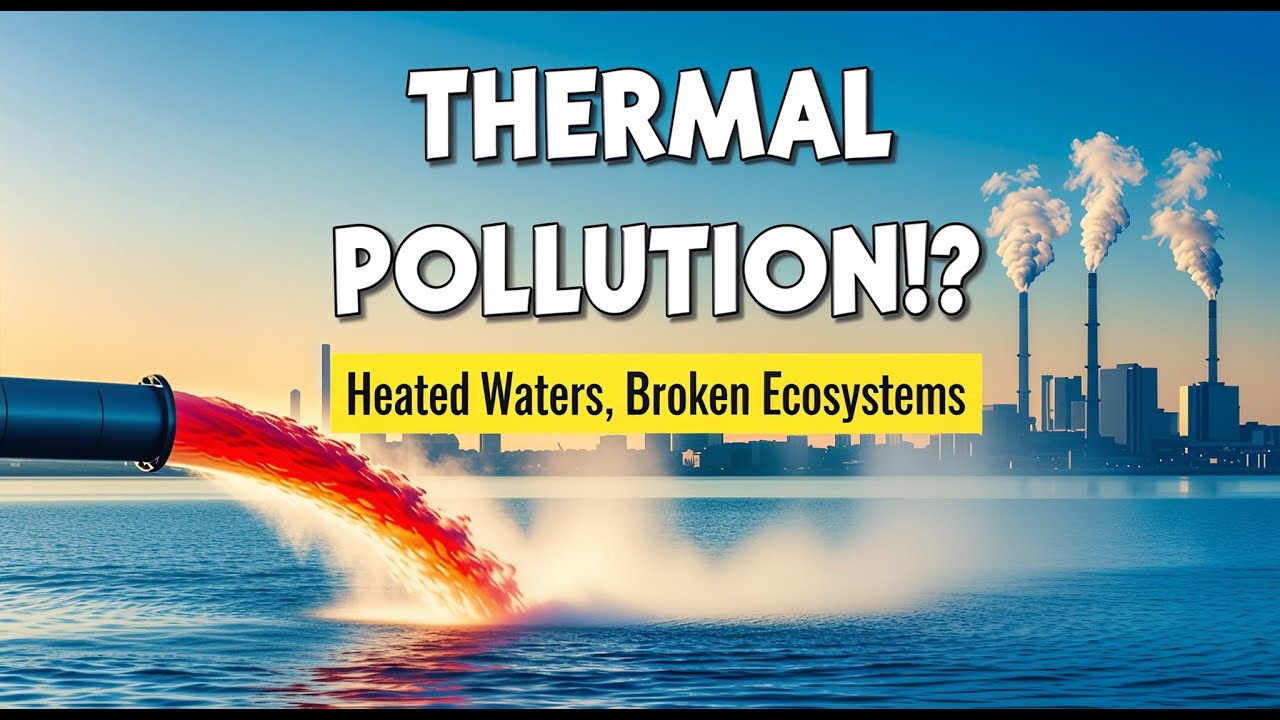 Thermal Pollution 👌 : What is thermal pollution, causes, effects & examples 🔥 #Ecology