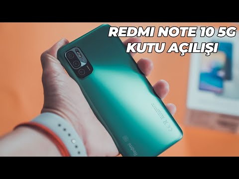 REDMI NOTE 10 5G KUTU AÇILIŞI - Herkes için 5G!