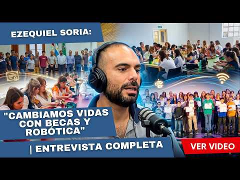 🦾 ENTREVISTA | Ezequiel Soria: el plan educativo de Laboulaye que es noticia en Córdoba 🏫✨
