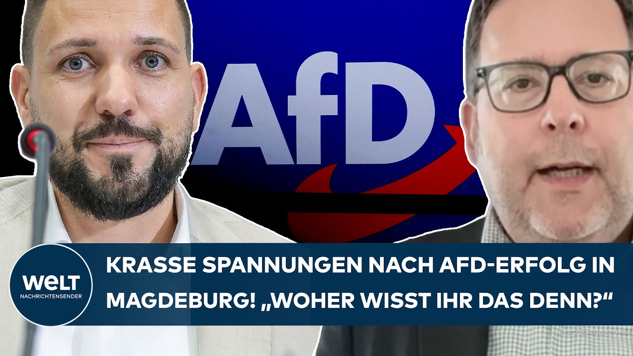 AFD-ERFOLG: Streit um Magdeburg eskaliert! SPD und CDU unter Druck! "Woher wisst ihr das denn?"
