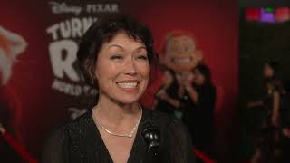 Turning Red Los Angeles Premiere - Itw Mia Tagano (Official Video) video