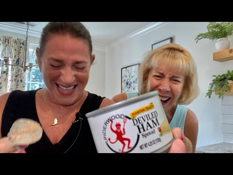 Me and my Mom decided to taste test Deviled Ham! 😂 Here is our reaction!