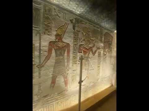 Grabkammer Ramses 1. Tal der Könige Theben Okt 22