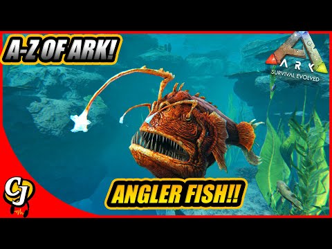 A-Z Of Ark! The ANGLERFISH Is The Best Way To Farm Silica Pearls !! || Ark Survival Evolved!