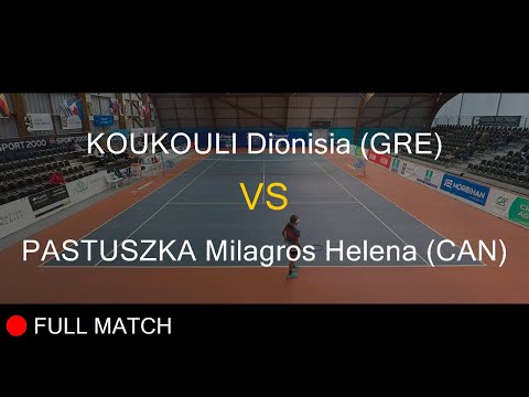 KOUKOULI Dionisia (GRE) VS PASTUSZKA Milagros Helena (CAN) - Open Super 12 Auray 2023