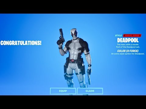 How to Unlock Deadpool X-Force Style.! (Week 9 Challenges) Fortnite Battle Royale