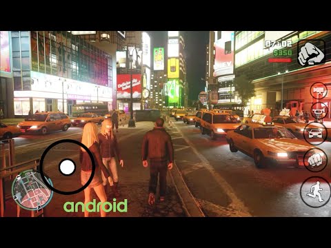 GTA IV UnReal graphics Mod V2 offline GTA SA Android