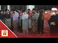 Agong Raja Permaisuri Solat Aidilfitri Di Masjid Wilayah Persekutuan