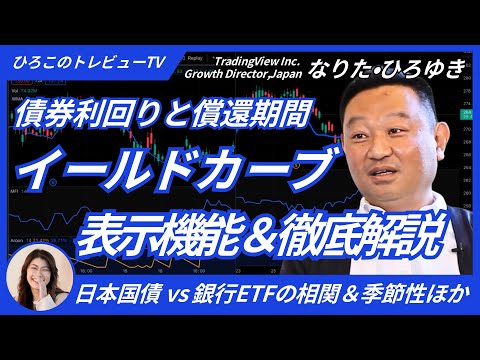 【ひろこのトレビューTV＃16】イールドカーブ表示機能の徹底解説！（なりた・ひろゆき）の動画を観る