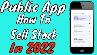 Public App Tutorial: How To Sell Stocks In 2024