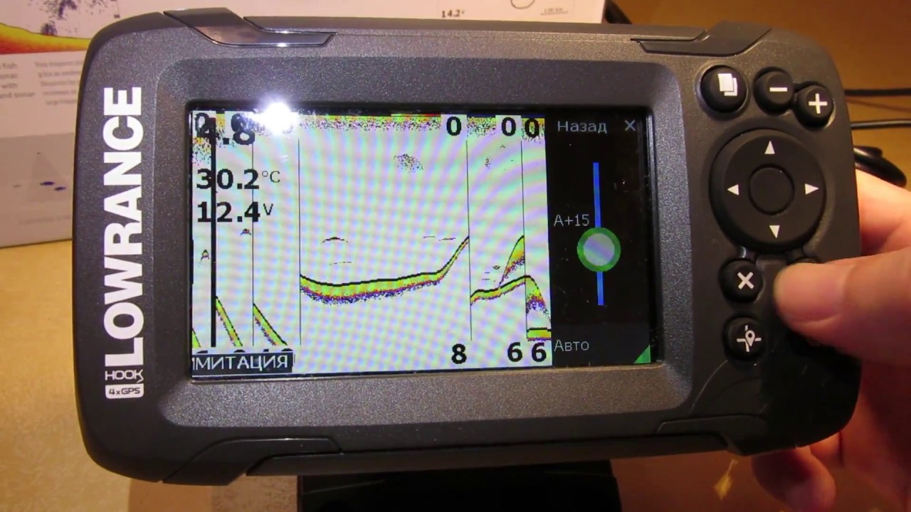 Эхолот Lowrance Hook2-4x Bullet GPS