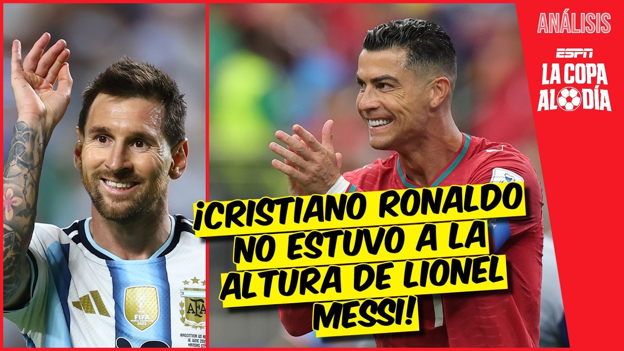 ESPAÑA está POR ARRIBA de PORTUGAL en este MUNDIAL. CRISTIANO no LLEGARÁ LEJOS | La Copa Al Día