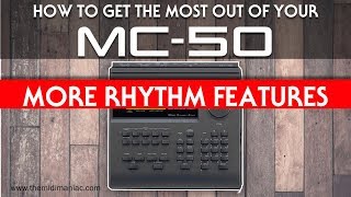 Video thumbnail for Roland MC-50 Tutorial: More Rhythm features in step+real time by The MIDI Maniac (Roger)