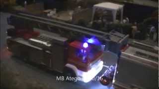 preview picture of video 'Car System Einsatzfahrzeuge beiNacht 2012'