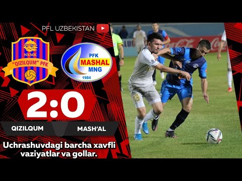 Coca-Cola Superliga. 12-tur QIZILQUM - MASH‘AL 2:0