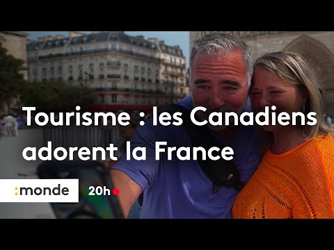Tourism: Canadians love France