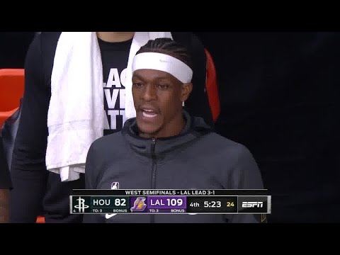 Rajon Rondo Full Play | Rockets vs Lakers 2019-20 West Conf Semifinals Game 5 | Smart Highlights