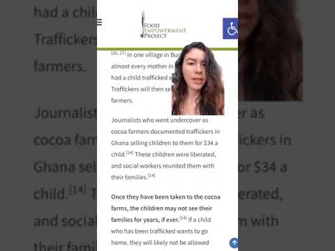 The Dark Secrets Behind Chocolate #shorts