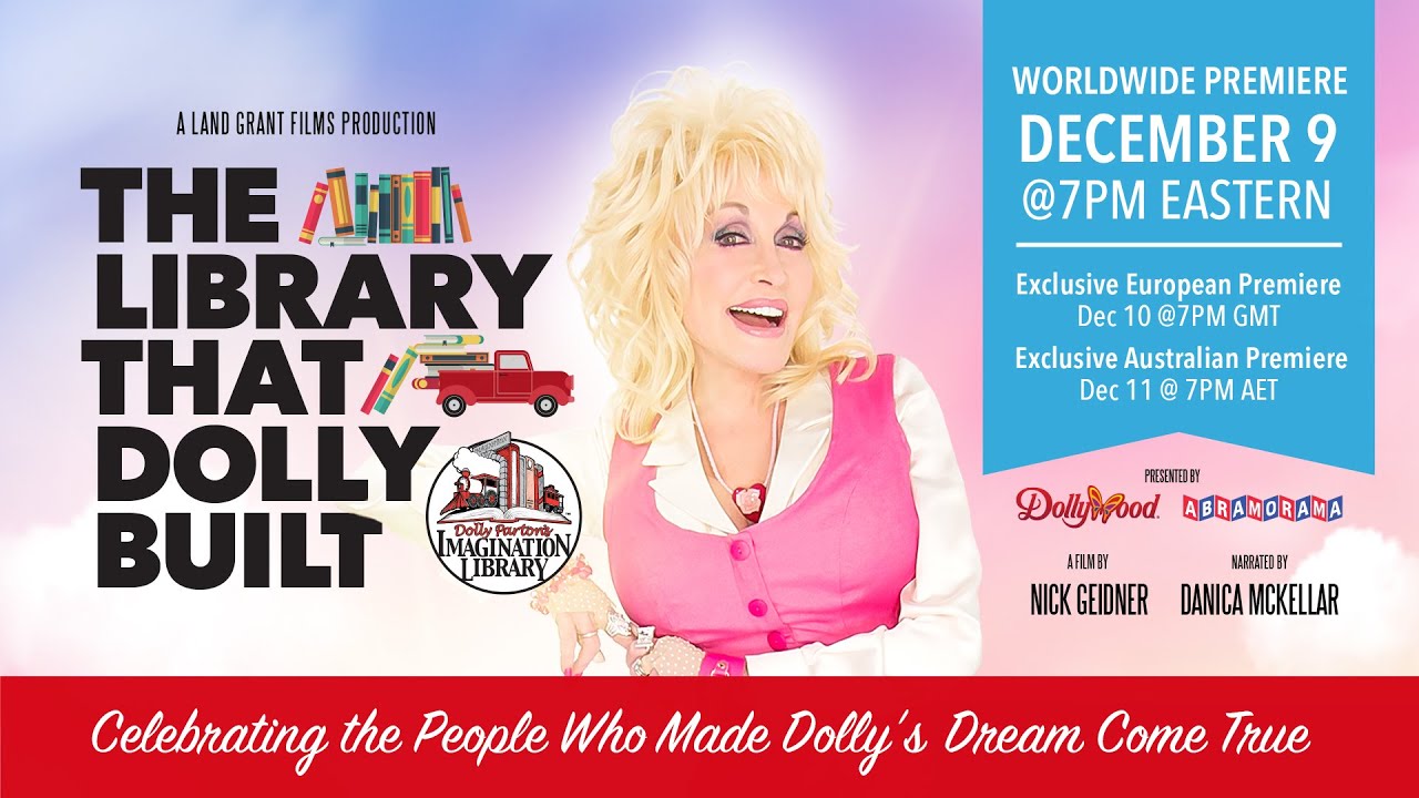 The Library That Dolly Built - Official Trailer (2020) Imagination Library Documentary