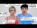 READING OUR HATE COMMENTS