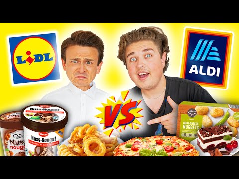 We compare frozen products: LIDL vs. ALDI ❄️🎂 with smiley