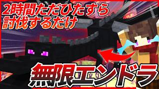 2時間無限にエンドラを討伐する修行【マイクラ/超雑談】