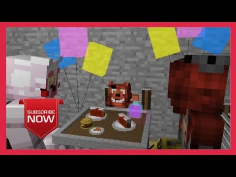 Foxy & Mangle Baby Birthday! - Minecraft Animation