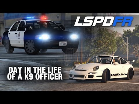LSPDFR SP E79 - Day in the Life of K9 Officer (Porsche GT3RS & Crown Vic PI)