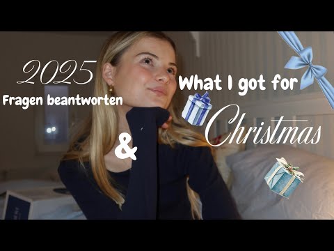What I got for Christmas & 5 Fragen an 2025