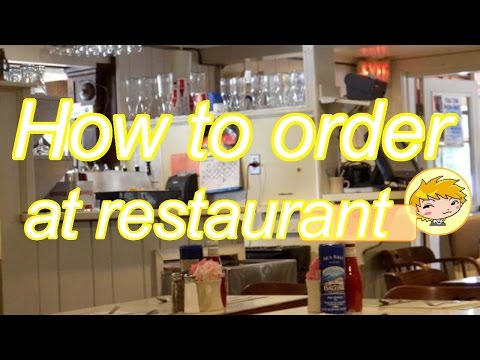 餐廳點餐方法【日語會話課程】。 (How to Order at Restaurant 【Japanese Conversation Lesson】)