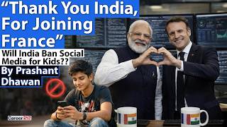 Download lagu FRANCE THANKS INDIA FOR JOINING THE MOVEMENT | Will India Ban Social Media for Kids? mp3