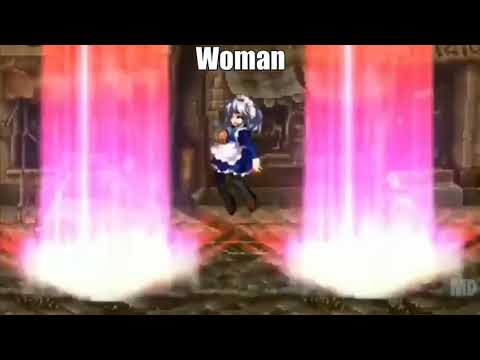 W O M A N Dio vs Sakuya Shitpost Status