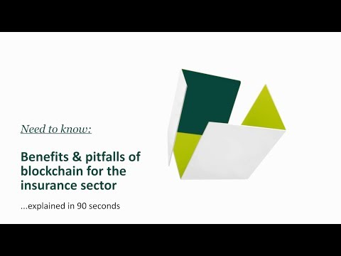 What are the benefits and pitfalls of blockchain for the insurance sector?