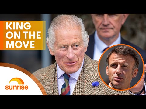 King Charles and Queen Camilla set off for landmark visit | Sunrise