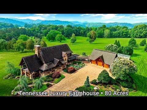 Tennessee Luxury Farmhouse For Sale | 80 Acres | Tennessee Land For Sale | Morton Horse Barn