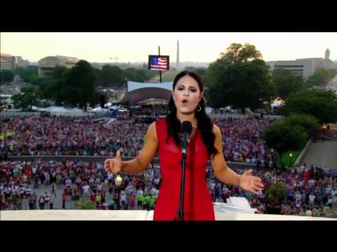 (HD) Pia Toscano National Anthem - Memorial Day Concert (5.29.11)