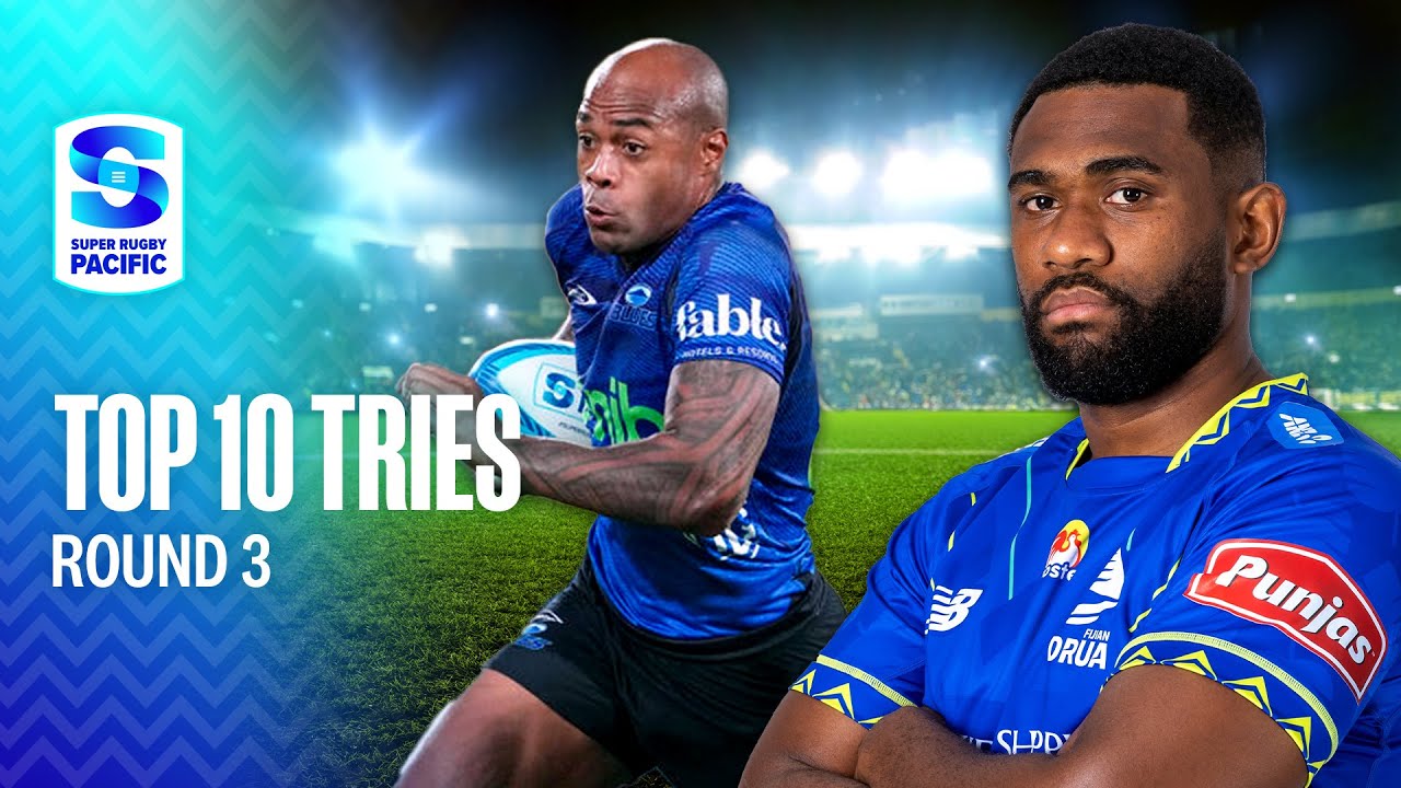 Top 10 Unbelievable Tries From Round 3! 💪 | Super Rugby Pacific